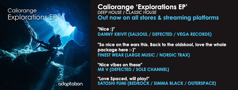 NEW RELEASE – Caliorange ‘Explorations EP’