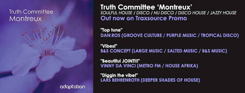 NEW RELEASE – Truth Committee ‘Montreux’