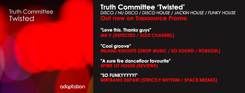 NEW RELEASE – Truth Committee ‘Twisted’