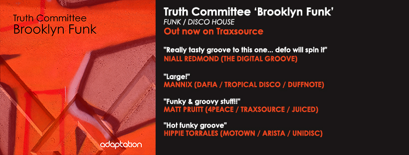NEW RELEASE – Truth Committee ‘Brooklyn Funk’