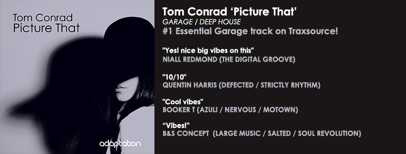 NEW RELEASE- Tom Conrad ‘Picture That’