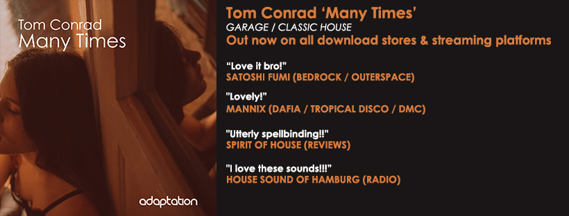 NEW RELEASE – Tom Conrad ‘Many Times’